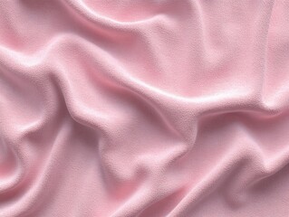 Fototapeta premium Soft Fabric Texture Background Studio Textile Image Cozy Close-up Seamless Pastel Pink