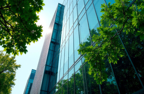 An ESG icon concept highlights the connection between environment, society, and governance in sustainable and ethical business practices.