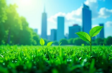An ESG icon concept highlights the connection between environment, society, and governance in sustainable and ethical business practices.