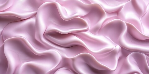 Obraz premium Seamless Pastel Lilac, 3D Low Profile Style, Delicate, Gentle, Light Wave Texture Background.