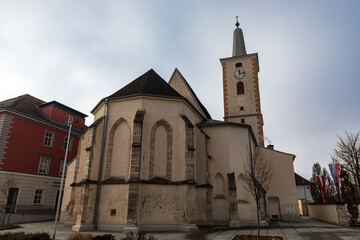 Obraz premium Pfarrkiche Ober-Grafendorf