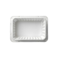 plastic food container isolated on transparent background. Plastic container png