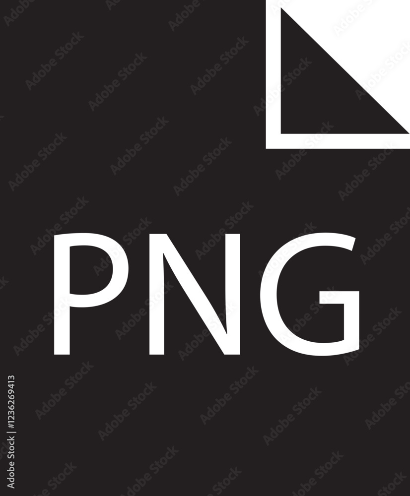 Poster file icon. format of document on computer flat symbol. png file sign. audio extension graphic multim