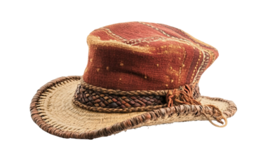 A Traditional Welsh Hat Representing Cultural Pride Isolated On Transparent Background.