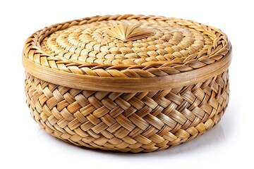 Palm Leaf Food Container with Rustic Charm