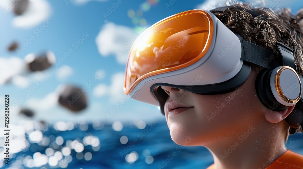Poster immersive virtual reality language learning experience for students and educators advanced digital t