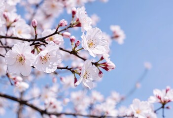 Obraz premium Cherry Blossoms , Spring Equinox