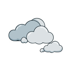 cloudy sky icon, cloudy sky vector illustration-simple illustration of cloudy sky, perfect for cloudy sky logos and icons