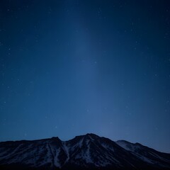 starry night sky with stars
