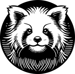 panda in a background