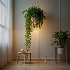 Fototapeta premium living room with a window