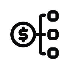 strategy line icon. vector icon for your website, mobile, presentation, and logo design.