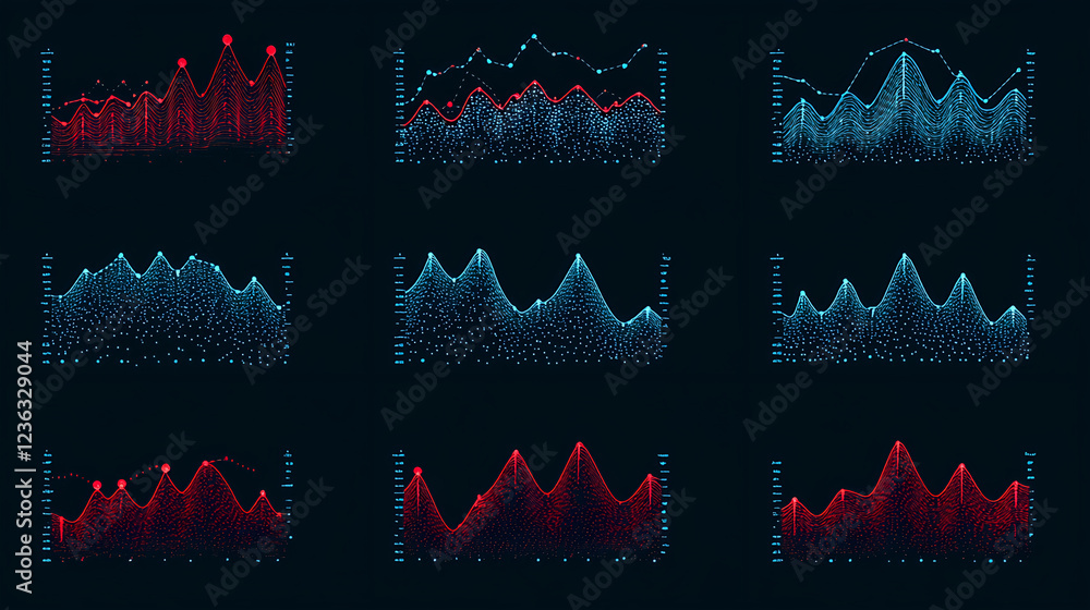 Poster data visualization trends digital space graphical content abstract environment aesthetic viewpoint i