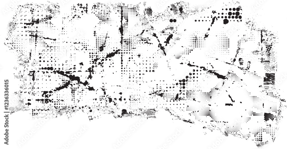 Poster Vector border frames with rough edges . Irregular frame template collection . distress texture . Grunge frame borders isolated on the background . Rough edges effect . 