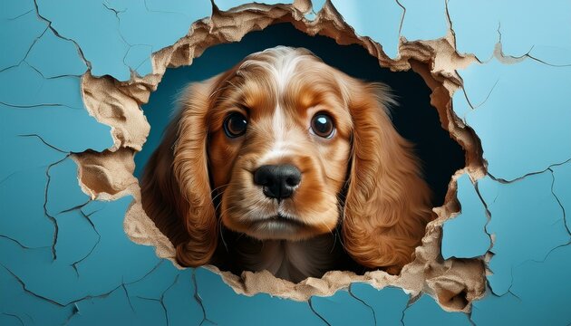 Niedlicher Cocker Spaniel