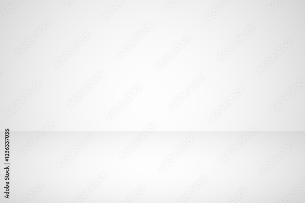 Poster empty white studio background. design for displaying product.