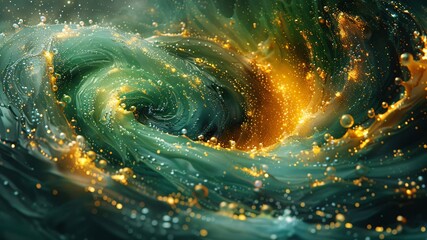 Cosmic Ocean Vortex