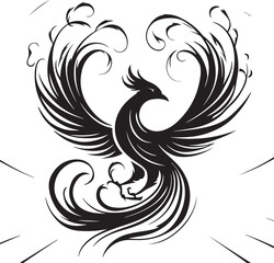 butterfly silhouette vector image, butterfly vector image.