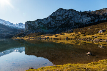Mountain Lake Reflection