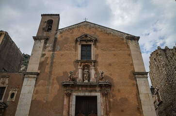 the church of St. Catherine in Taormina, Sicily