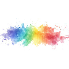Fototapeta premium Rainbow Confetti Clipart, Rainbow Confetti Overlay, Birthday and Party Rainbow Confetti