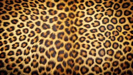 Close-up of a leopard's spotted fur, showcasing the intricate pattern and natural texture of its coat