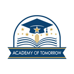 Fototapeta premium School Logo Design