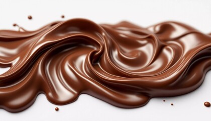 Decadent Melted Chocolate Swirls: A Luxurious Indulgence