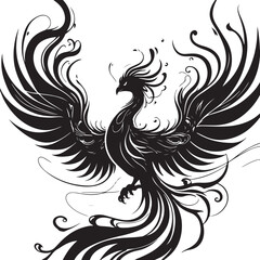 butterfly silhouette vector image, butterfly vector image.