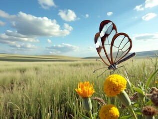 butterfly on flower