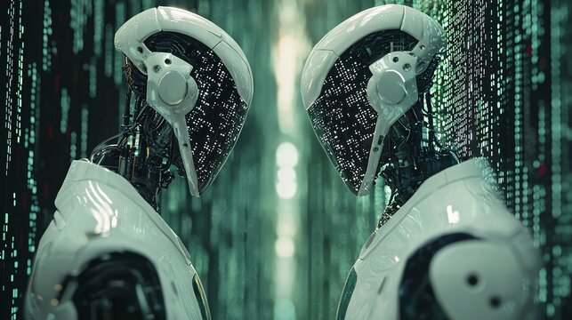 Futuristic Trading Bots Exchanging Data in a Binary Environment