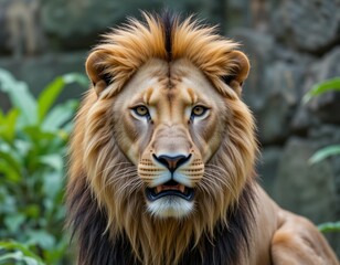 Obraz premium portrait of a lion