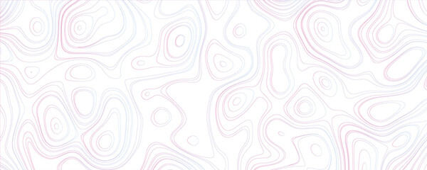 Fototapeta premium Highly Textured and Artistic Topographic Vector with Layered Contours and Engraved Precision