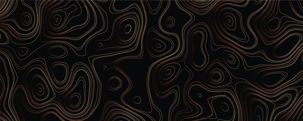 Minimalist and Expressive Topography Illustration with Smooth Elevation Transitions and Fine Details

