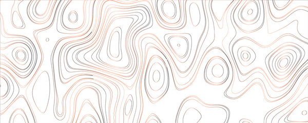 Experimental and Abstract Topographic Illustration with Unconventional Contour Arrangements

