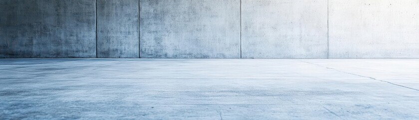 Industrial Concrete Wall and Floor with Textured Surfaces Creating a Raw Urban Atmosphere Ideal for Modern Architecture and Design Photography Projects