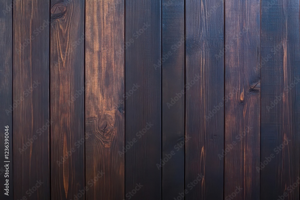 Aufkleber rich dark wood texture background with natural grain patterns evoking warmth and elegance ideal for 