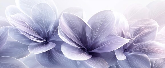 Fototapeta premium Soft, dreamy lilac flowers close-up.