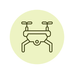 Drone  pentaglow, vector, pixel perfect, illustrator file 
