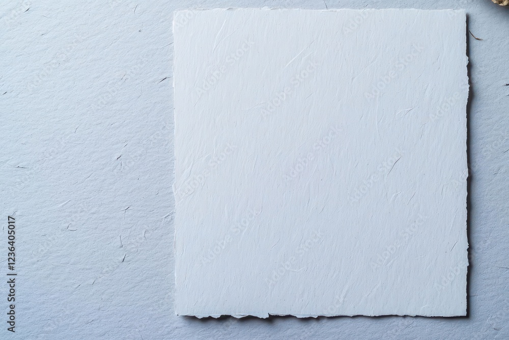 Poster a simple yet elegant composition featuring a blank sheet of paper with a sharpened pencil resting on