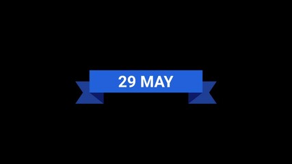 29 May Ribbon Animation