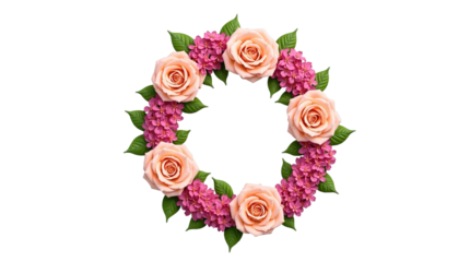 circle of roses (png)