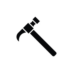Vector of hammer icon illustration. Hammer Logo. Isolated vector sign symbol