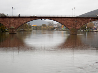 Arched Bridge over the river