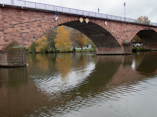 Fototapeta premium Arched Bridge over the river