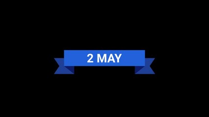 2 May Ribbon Animation