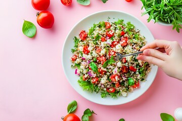 Vibrant and Healthy Vegetable Salad