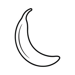 illustration of a banana vector illustration