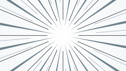 Obraz premium Comic background white color and small lines in pop art style, nice halftone gradation. Suitable for comics, prints, posters, etc.