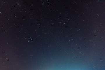 Background of the tourist attraction Wat Sirindhorn Wararam or the famous glowing temple in Thailand. Ubon Ratchathani is adjacent to Laos. Tourists always like to come to see the beauty at night.